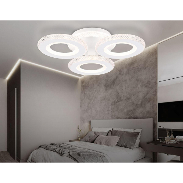 Потолочная светодиодная люстра Ambrella light Acrylica Original FA8866 Потолочная светодиодная люстра Ambrella light Acrylica Original FA8866