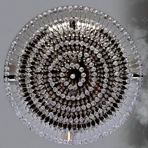 Потолочная люстра Artglass Persida Nickel CE Потолочная люстра Artglass Persida Nickel CE