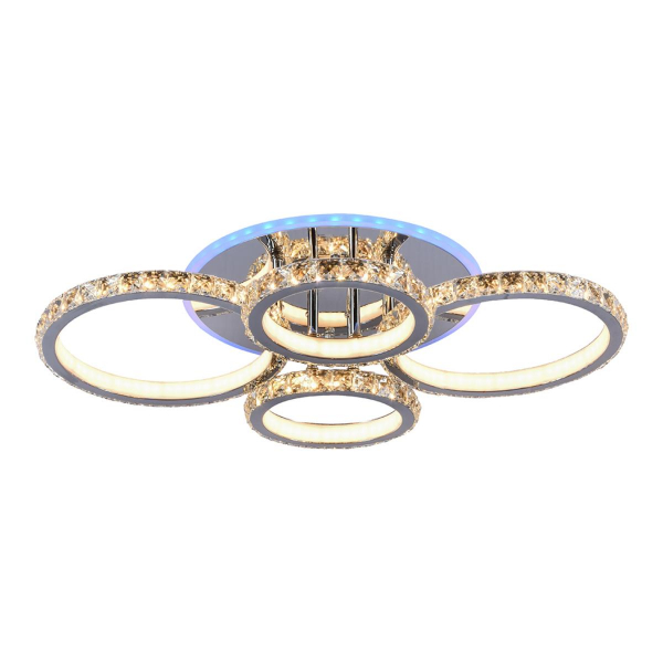 Потолочная светодиодная люстра Profit Light 18052/4 CHR Потолочная светодиодная люстра Profit Light 18052/4 CHR