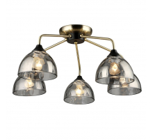 Потолочная люстра IMEX MD.3826-5-S AB+BK