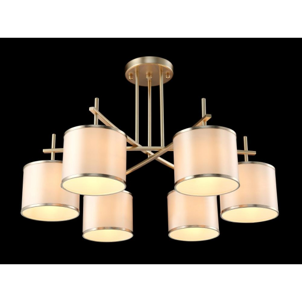 Потолочная люстра Crystal Lux Sergio PL6 Gold Потолочная люстра Crystal Lux Sergio PL6 Gold