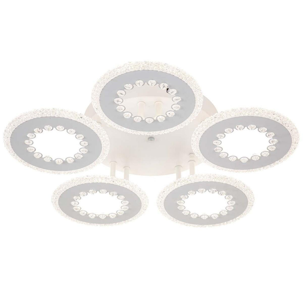 Потолочная светодиодная люстра Escada Dew 10233/5LED Потолочная светодиодная люстра Escada Dew 10233/5LED