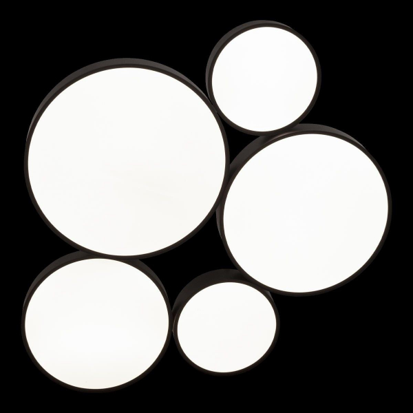 Потолочная светодиодная люстра Loft IT Drum 10218 Black Потолочная светодиодная люстра Loft IT Drum 10218 Black
