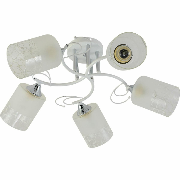 Потолочная люстра Reluce 11314-0.3-05 WH+CR Потолочная люстра Reluce 11314-0.3-05 WH+CR