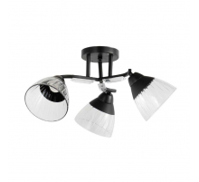 Потолочная люстра ЭкономСвет 12205/3BK CL+BK