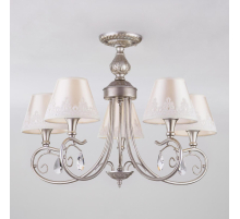 Подвесная люстра Eurosvet 60069/5 серебро