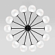 Потолочная люстра Eurosvet Vinter 201057 LED черный a072623