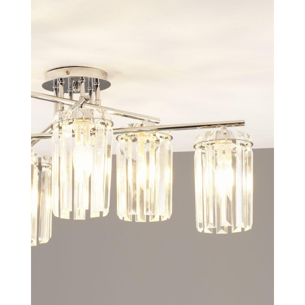 Потолочная люстра Moderli Everly V10753-6C Потолочная люстра Moderli Everly V10753-6C