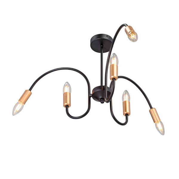 Потолочная люстра Vitaluce V3026-1/6PL Потолочная люстра Vitaluce V3026-1/6PL