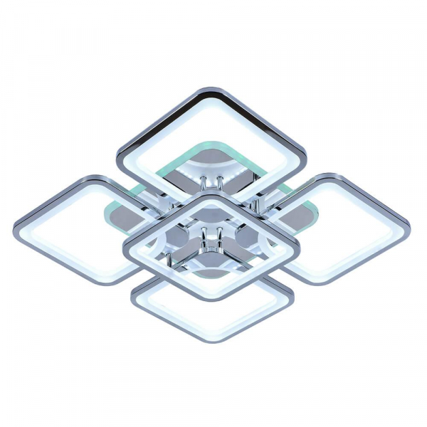 Потолочная светодиодная люстра Profit Light 8057/4+1 CHR Потолочная светодиодная люстра Profit Light 8057/4+1 CHR