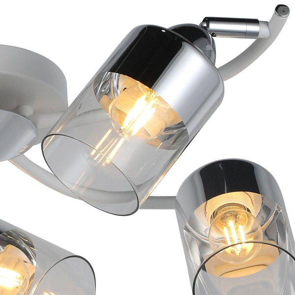 Потолочная люстра Illumico IL8210-5COU-79 WH CR Потолочная люстра Illumico IL8210-5COU-79 WH CR