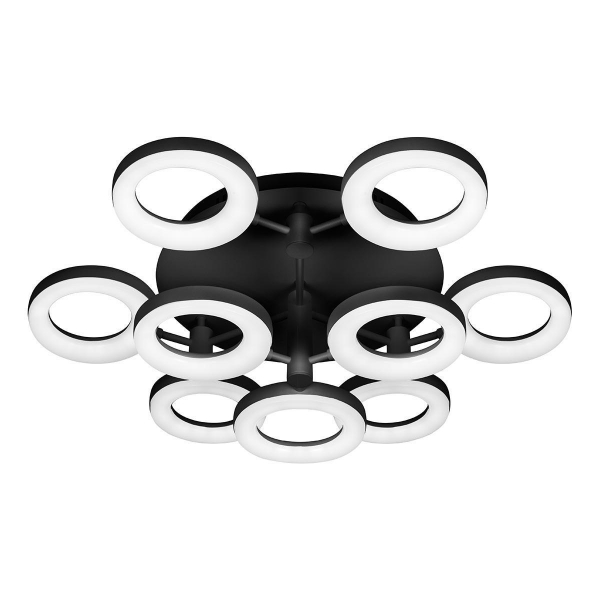 Потолочная светодиодная люстра iLedex Jomo FS-014-X9 108W BK Потолочная светодиодная люстра iLedex Jomo FS-014-X9 108W BK