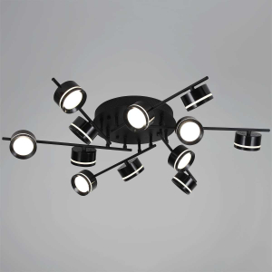 Потолочная люстра Reluce 10590-0.3-12 Black