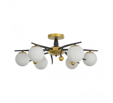 Потолочная люстра Arte Milano Neapolis73408 273408/6 BK/GD