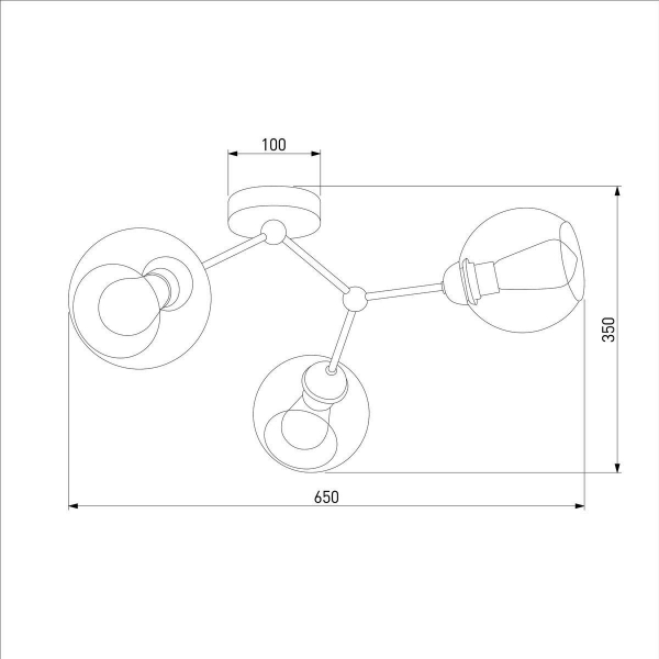 Потолочная люстра TK Lighting 4372 Fairy Потолочная люстра TK Lighting 4372 Fairy