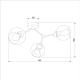 Потолочная люстра TK Lighting 4372 Fairy