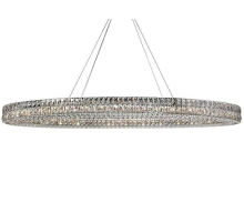 Люстра NEWPORT 8550/160 C oval chrome