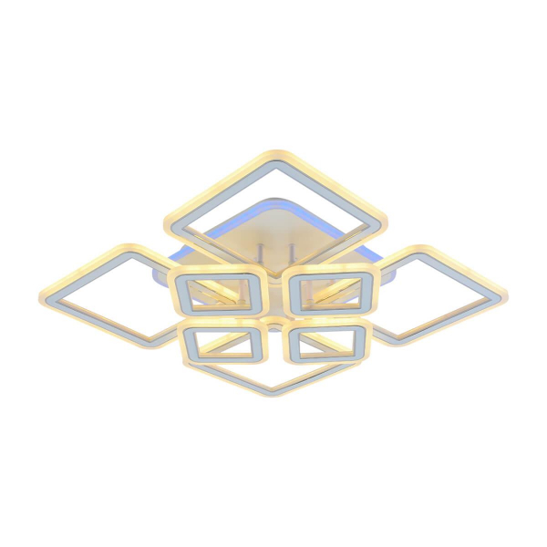 Потолочная светодиодная люстра Profit Light 8465/4+4A WHT Потолочная светодиодная люстра Profit Light 8465/4+4A WHT