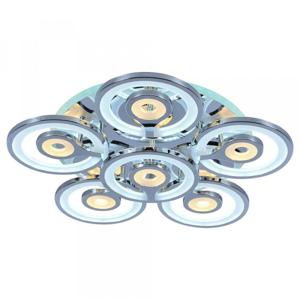 Потолочная светодиодная люстра Profit Light 8070/5+1 CHR Потолочная светодиодная люстра Profit Light 8070/5+1 CHR