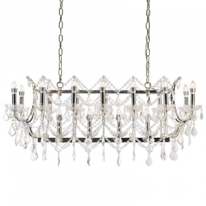 Люстра Loft-Concept RH Rococo Iron  Crystal Chandelier 40.350-0