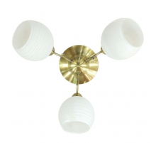 Потолочная люстра ЭкономСвет 12162/3AB WT