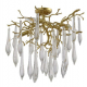 Потолочная люстра Crystal Lux Reina PL5 D600 Gold Pearl