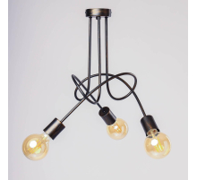 Потолочная люстра Adilux Tango Black Patina 10133