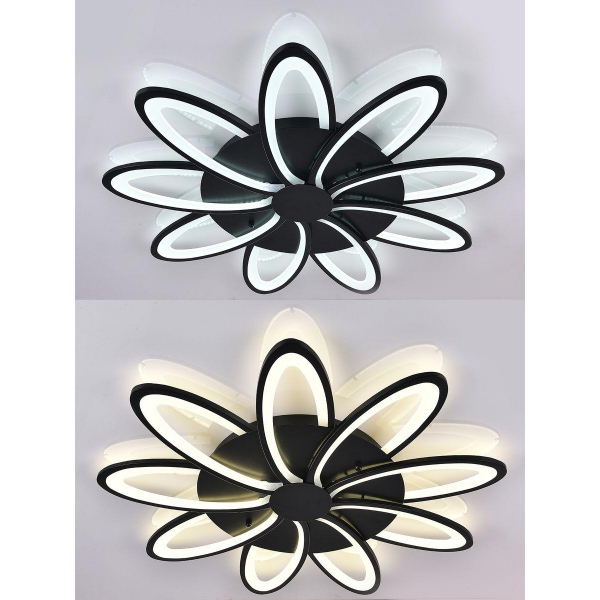 Потолочная светодиодная люстра Natali Kovaltseva High-Tech Led Lamps 82009 Black Потолочная светодиодная люстра Natali Kovaltseva High-Tech Led Lamps 82009 Black