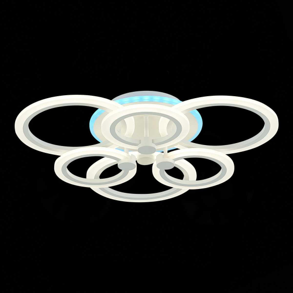 Потолочная светодиодная люстра Evoluce Cerina SLE500652-06RGB Потолочная светодиодная люстра Evoluce Cerina SLE500652-06RGB