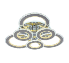 Потолочная светодиодная люстра Profit Light 8040/3+3 CHR