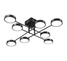 Люстра потолочная Alfa Light F3824-15 BK LED 2 COLOUR