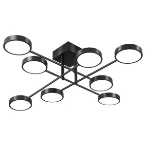 Люстра потолочная Alfa Light F3824-15 BK LED 2 COLOUR