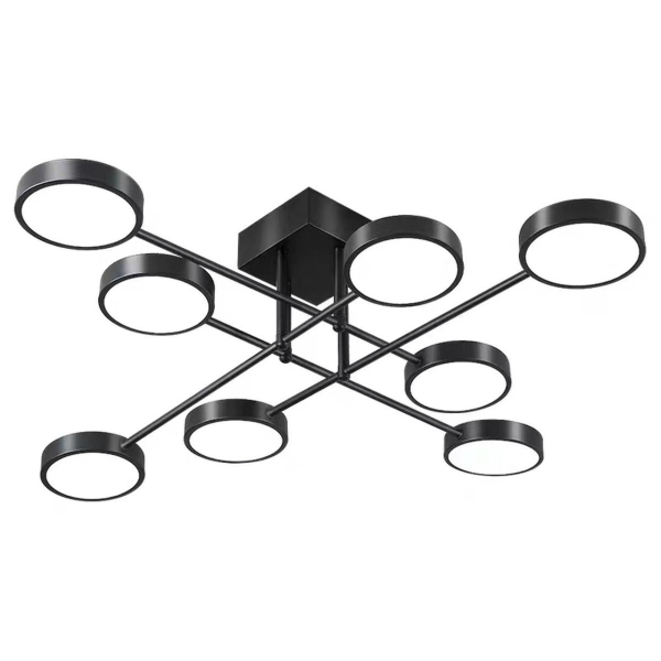 Люстра потолочная Alfa Light F3824-15 BK LED 2 COLOUR