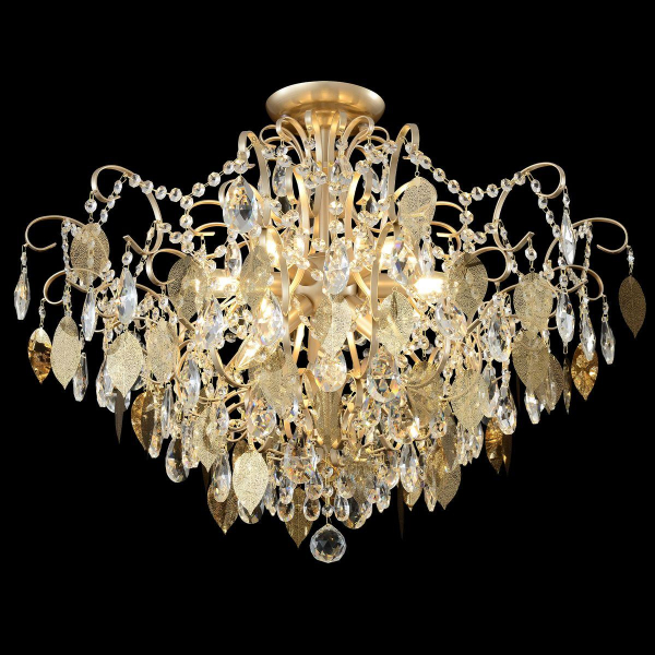 Потолочная люстра Crystal Lux Esmiralda PL9 Gold Потолочная люстра Crystal Lux Esmiralda PL9 Gold