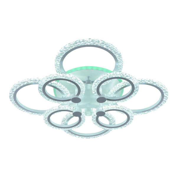Потолочная светодиодная люстра Profit Light 18027/8 WHT A Потолочная светодиодная люстра Profit Light 18027/8 WHT A
