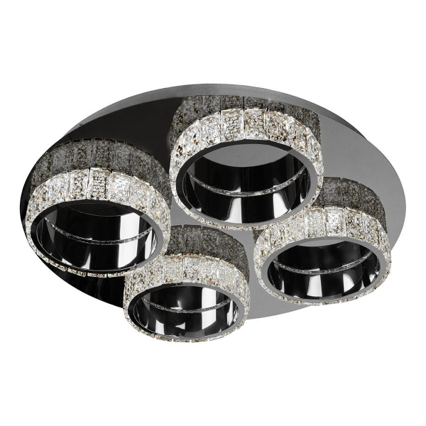 Потолочная светодиодная люстра iLedex CRystal ice MX7212-36 CR Потолочная светодиодная люстра iLedex CRystal ice MX7212-36 CR