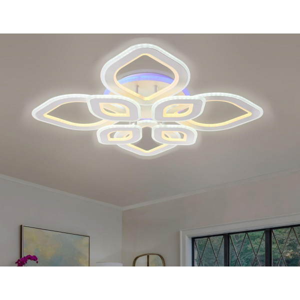 Потолочная светодиодная люстра Ambrella light Acrylica Original FA8844 Потолочная светодиодная люстра Ambrella light Acrylica Original FA8844