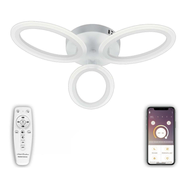 Потолочная светодиодная люстра Natali Kovaltseva High-Tech Led Lamps 82032 Потолочная светодиодная люстра Natali Kovaltseva High-Tech Led Lamps 82032
