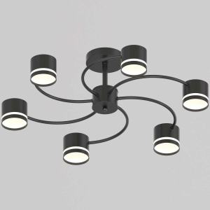 Люстра Reluce 26730-0.3-06 GX53 BK