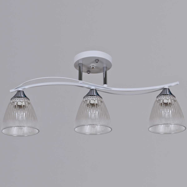 Потолочная люстра Reluce 87360-0.3-03 WH+CR