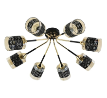 Потолочная люстра Reluce 01355-0.3-08 BK+FGD