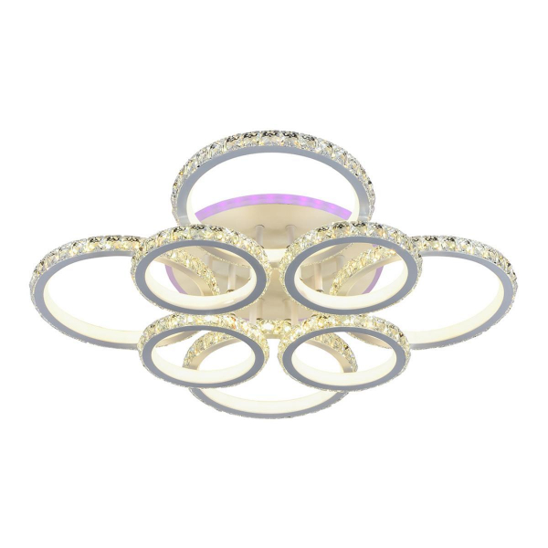 Потолочная светодиодная люстра Profit Light 18052/8 WHT A Потолочная светодиодная люстра Profit Light 18052/8 WHT A