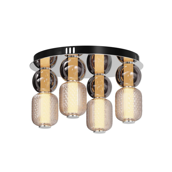 Потолочная светодиодная люстра Maytoni Drop MOD273CL-L60CH3K Потолочная светодиодная люстра Maytoni Drop MOD273CL-L60CH3K