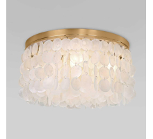 Потолочная люстра Eurosvet 60084/5 латунь/перламутр Smart