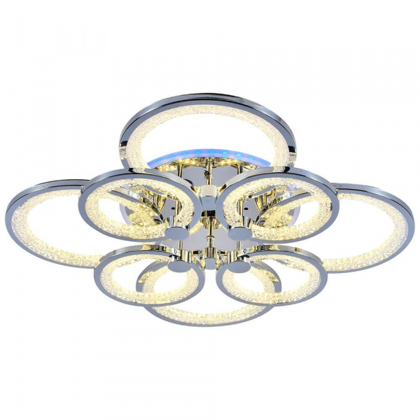 Потолочная светодиодная люстра Profit Light 8002/4+4 CHR Потолочная светодиодная люстра Profit Light 8002/4+4 CHR