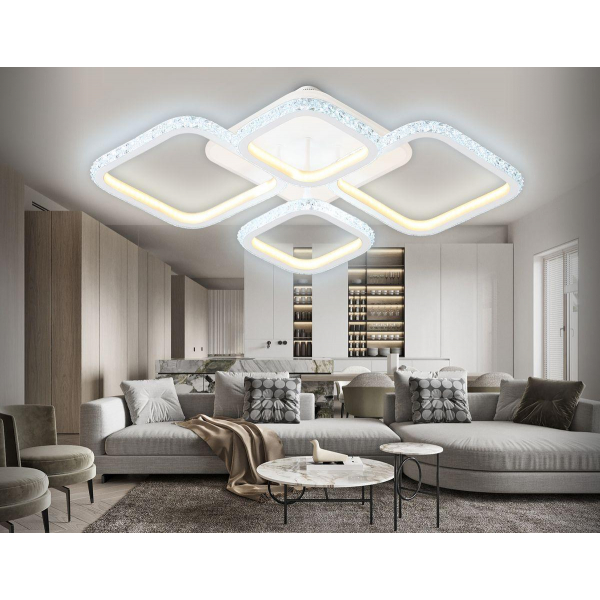 Потолочная светодиодная люстра Ambrella light Acrylica Original FA9541 Потолочная светодиодная люстра Ambrella light Acrylica Original FA9541