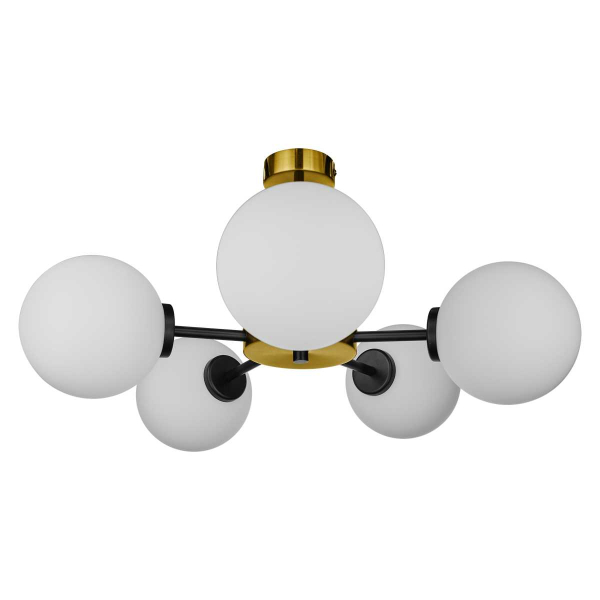 Потолочная люстра 33 ИДЕИ CHN800S.05.17BL.PA-S01WH