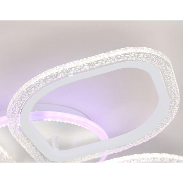 Потолочная светодиодная люстра Ambrella light Acrylica Original FA4501 Потолочная светодиодная люстра Ambrella light Acrylica Original FA4501
