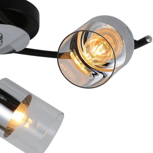 Потолочная люстра Illumico IL8210-3COU-79 BK CR Потолочная люстра Illumico IL8210-3COU-79 BK CR