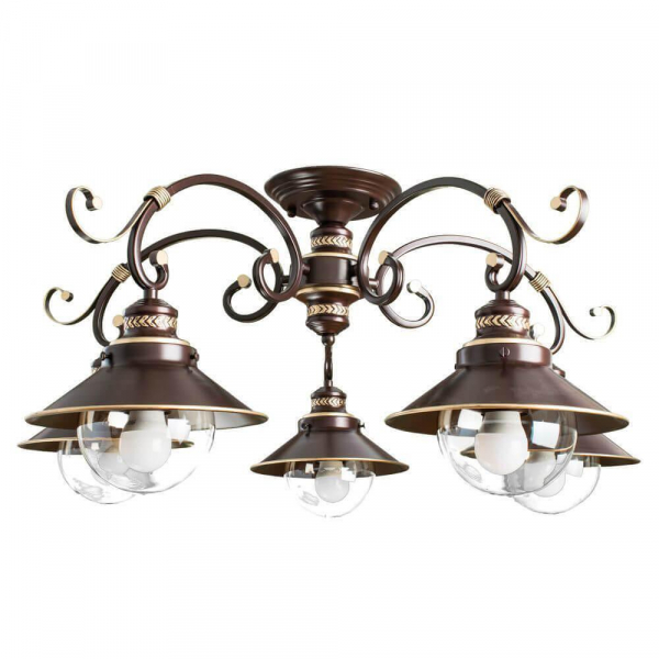 Потолочная люстра Arte Lamp 7 A4577PL-5CK Потолочная люстра Arte Lamp 7 A4577PL-5CK